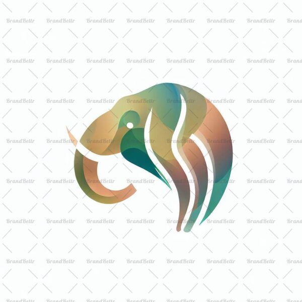 Abstrakter Elefant